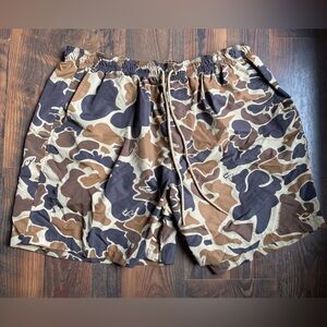 Drake- Old School Camo Men’s Swim Trunks- Size L